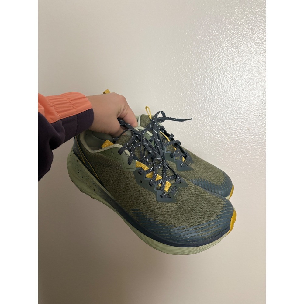 Altra Experience Wild 2 Men's Trail Running Shoes Olive Green Yellow Size 11